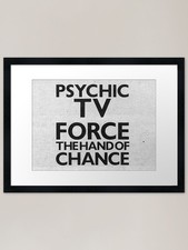 Listing image for PSYCHIC TV FORCE Framed Art Print Framed Wall Art Poster Canvas Print Picture