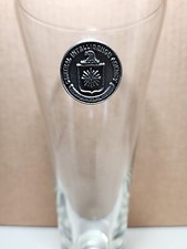Listing image for RARE CIA Pewter Tag Pilsner Beer Glass 12oz?