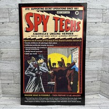 Listing image for Rare HTF CIA Spy Techs CIA/OTS Career Fair Comic Book Style Memorabilia