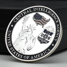 Listing image for CIA Challenge Coin Central Intelligence Agency USA Commemorative Medal Gift