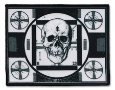 Listing image for Psychic TV Sew-on Patch PTV Skull 23 Industrial Punk Genesis P-Orridge