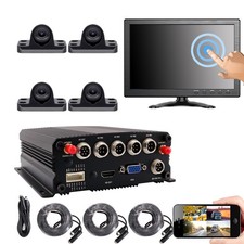 Listing image for JOINLGO 10" Touch Screen 4CH GPS WIFI Truck DVR Mini Camera Kit APP Remote View