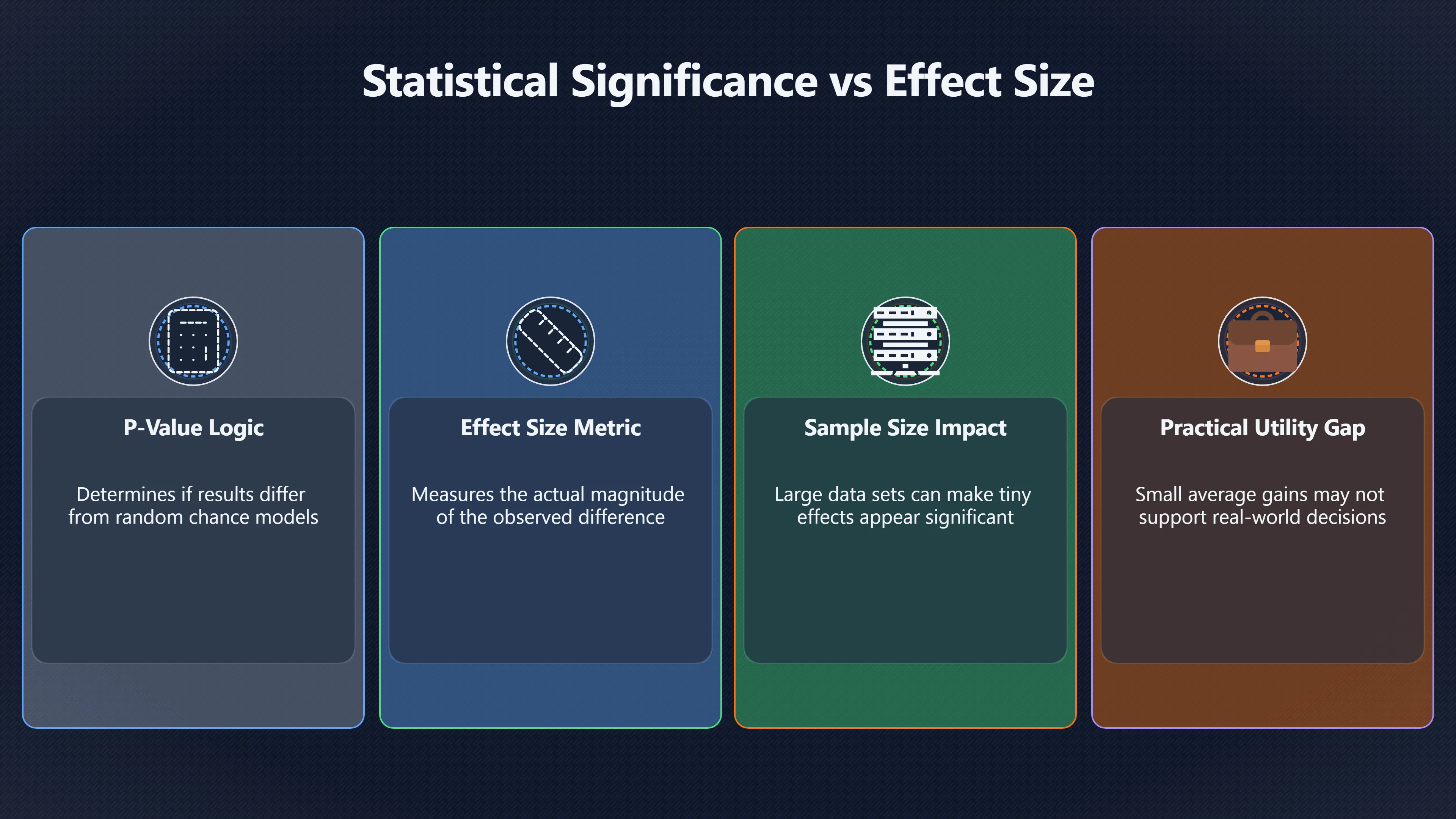 Overview image for When a Small Effect Is Still Not Useful